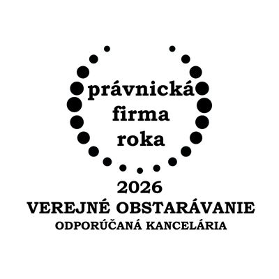 Právnická firma roka 2026 - Verejné obstarávanie